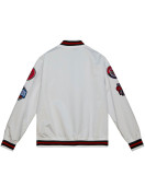 Toronto Raptors City Collection White Varsity Satin Jacket