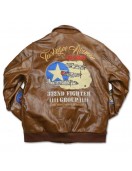 Tuskegee Airmen Fighter A2 Leather Jacket