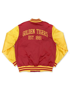 Tuskegee University Crimson and Gold Baseball Jacket