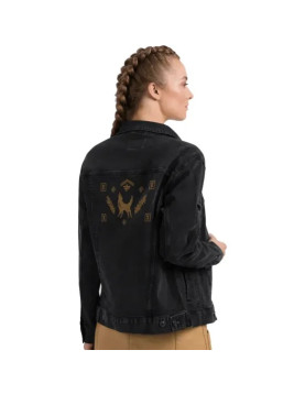 Unisex Rebel Moon Denim Jacket
