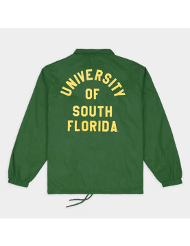 USF Bulls Vintage Golden Brahman Coaches Jacket