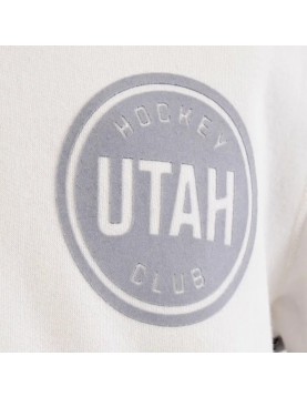 Utah Hockey Club White Striped Unisex Fleece Jacket