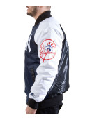 New York Yankees Tri-Color Satin Jacket