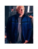 Vincent Cassel Banger Luis Scorpex Fleece Blue Jacket Vincent Cassel Banger Luis Scorpex Fleece Blue Jacket