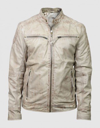 Vintage Off-White Waxed Jacket