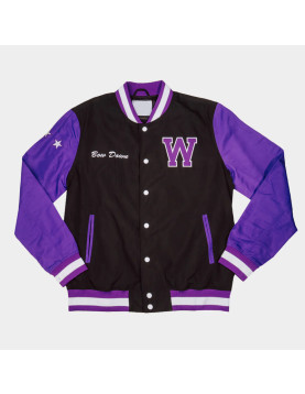 Washington Huskies Bow Down Two-Tone Bomber Jacket