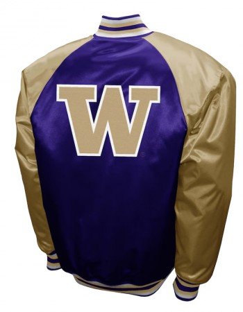 Washington Huskies The Game Purple Satin Jacket