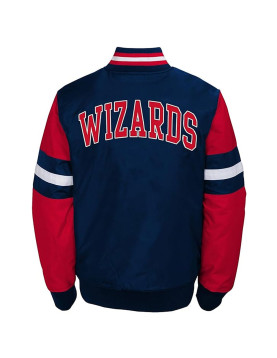 Washington Wizards Youth Legendary Varsity Jacket