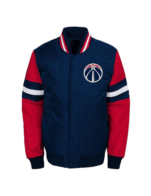 Washington Wizards Youth Legendary Varsity Jacket