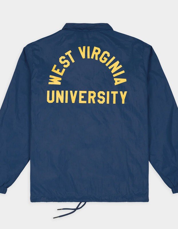 West Virginia Mountaineers Retro Coaches Jacket