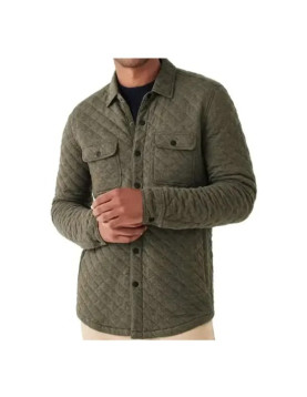 Wild Cards Giacomo Gianniotti Green Quilted Jacket