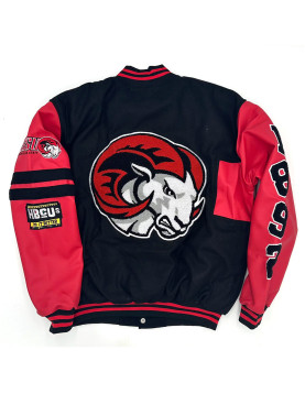 Winston-Salem State Rams Ole Skool Letterman Jacket