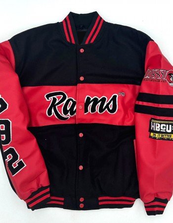 Winston-Salem State Rams Ole Skool Letterman Jacket