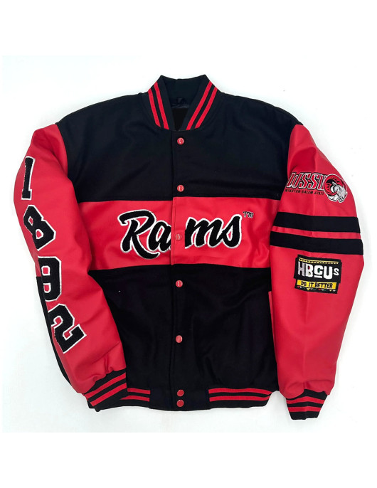 Winston-Salem State Rams Ole Skool Letterman Jacket