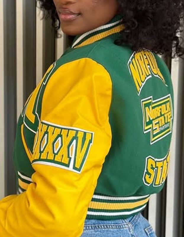 Women’s Norfolk State University Varsity Jacket