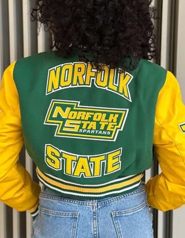 Women’s Norfolk State University Varsity Jacket