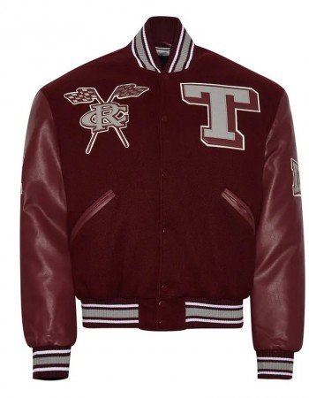 Women’s Texas Southern University Cropped Varsity Jacket