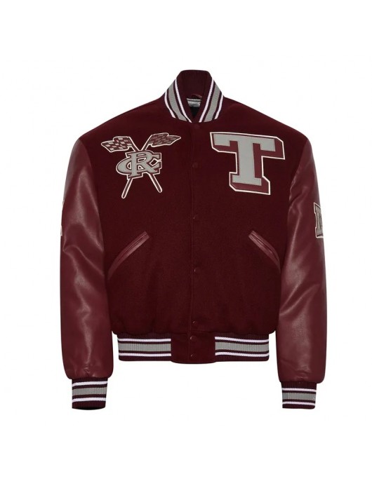 Women’s Texas Southern University Cropped Varsity Jacket
