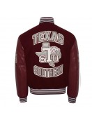 Women’s Texas Southern University Cropped Varsity Jacket