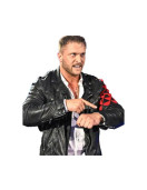 WWE Karrion Kross Black Leather Jacket