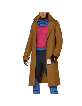 X Men Gambit Cosplay Costume Coat 