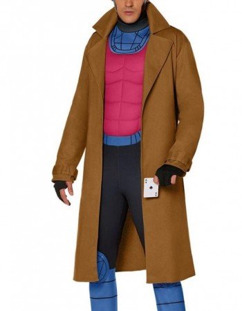 X Men Gambit Cosplay Costume Coat 