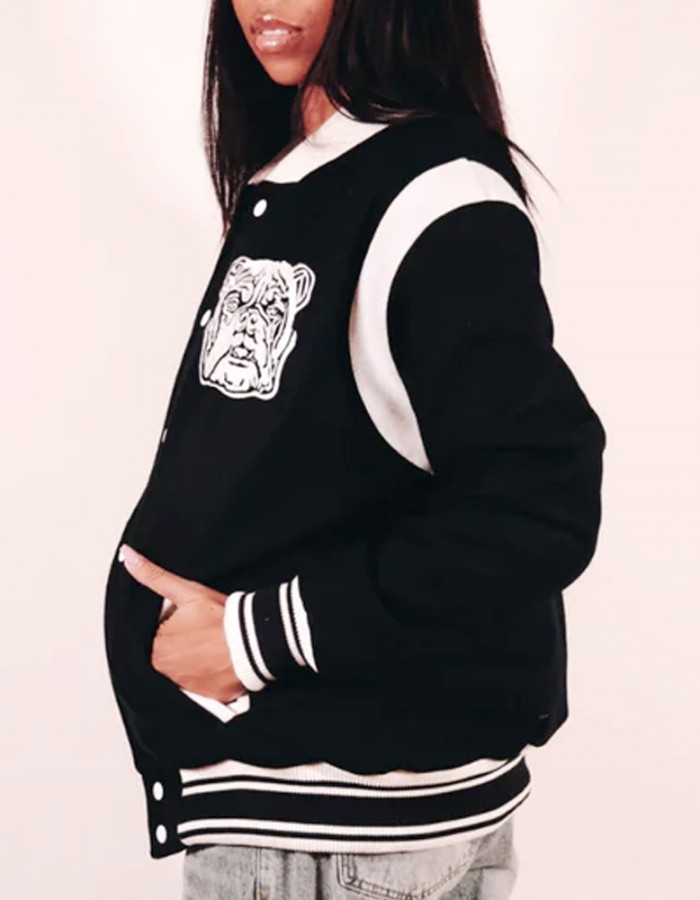 Yale University Varsity Navy Full-Snap Wool Jacket