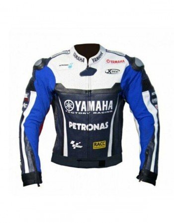 Yamaha Petronas Motorcycle Jacket - Real Leather