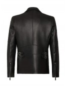 Zayn Malik Eyes Closed Black Leather Jacket Zayn Malik Eyes Closed Black Leather Jacket