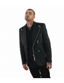 Zayn Malik Eyes Closed Black Leather Jacket Zayn Malik Eyes Closed Black Leather Jacket