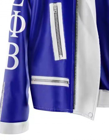 Zeta Phi Beta Sorority Leather Jacket