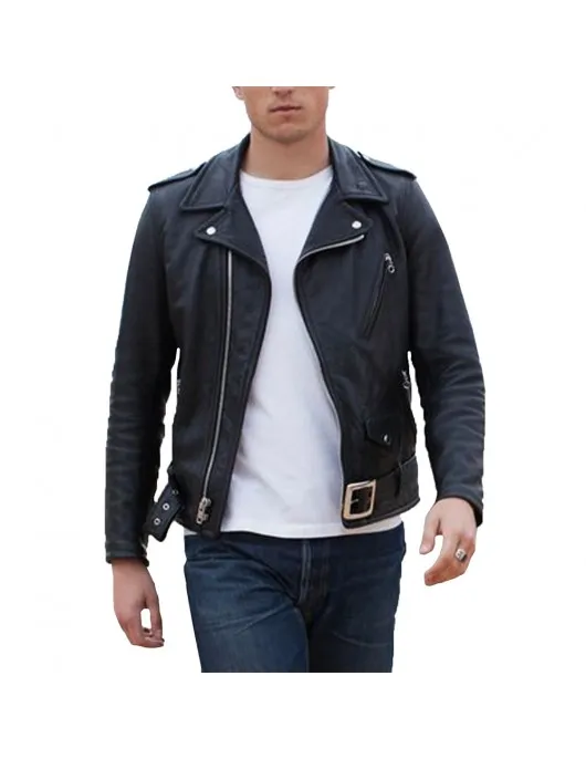 1950s Motorcycle Black Leather Jacket 1950s Motorcycle Black Leather Jacket