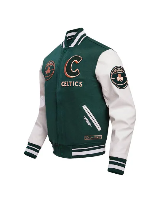 2023/24 Boston Celtics City Edition Varsity Jacket