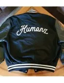 23 Humanz Black Varsity Letterman Jacket 23 Humanz Black Varsity Letterman Jacket