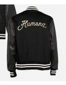 23 Humanz Black Varsity Letterman Jacket 23 Humanz Black Varsity Letterman Jacket