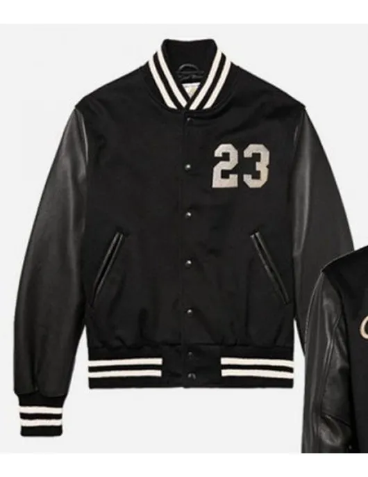 23 Humanz Black Varsity Letterman Jacket 23 Humanz Black Varsity Letterman Jacket