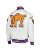 2x Finals Champions Mash Up Capsule New York Knicks White Jacket