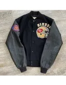 80’s San Francisco 49ers Black Varsity Jacket