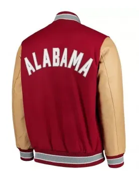 Alabama Crimson Tide Letterman Red Jacket