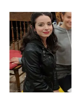 Amityville Apt. Serena Kashmir Leather Jacket