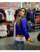 Astros Sequin Varsity Jacket
