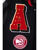 Atlanta Hawks Mash Up Logo Wool Varsity Jacket