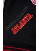 Atlanta Hawks Mash Up Logo Wool Varsity Jacket