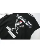 Aw Spiky Head Skull Wool Varsity Jacket Aw Spiky Head Skull Wool Varsity Jacket