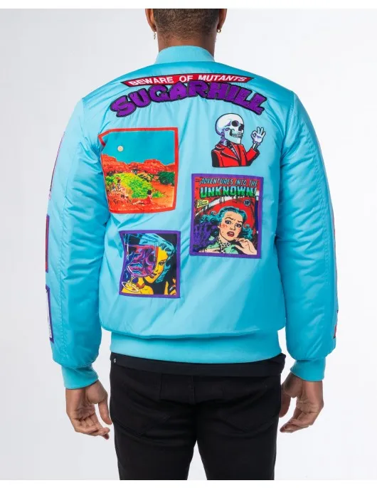 Baby Blue Mutant Bomber Jacket
