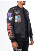 BLACK MUTANT BOMBER JACKET