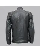 Bourne Legacy Black Leather Jacket