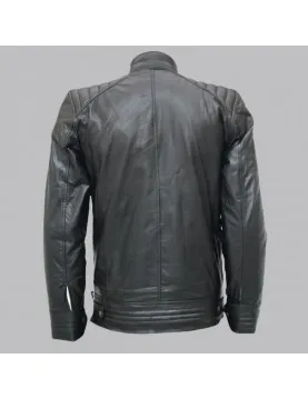 Silver Legacy Black Leather Jacket