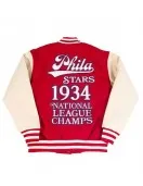 Baseball Philadelphia Stars 1934 Red Varsity Jacket Baseball Philadelphia Stars 1934 Red Varsity Jacket