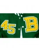 Baylor Collegiate University Green and White Jacket Baylor Collegiate University Green and White Jacket